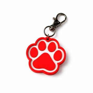 Placa Inteligente Huella Rojo / Blanco